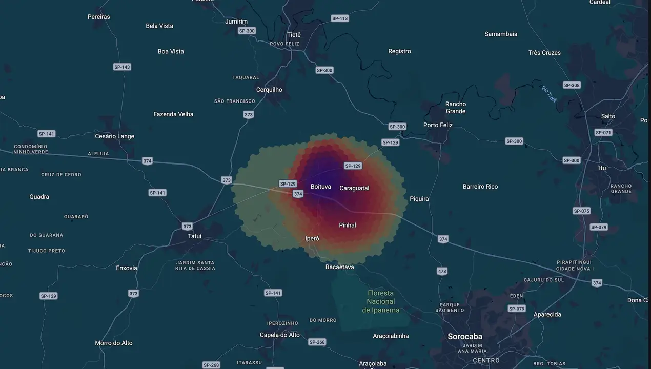 Mapa eleitoral de Edson Marcusso