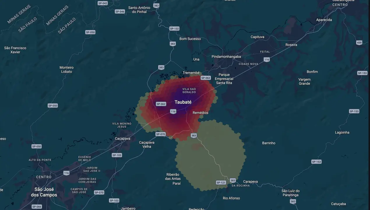 Mapa eleitoral de Eduardo