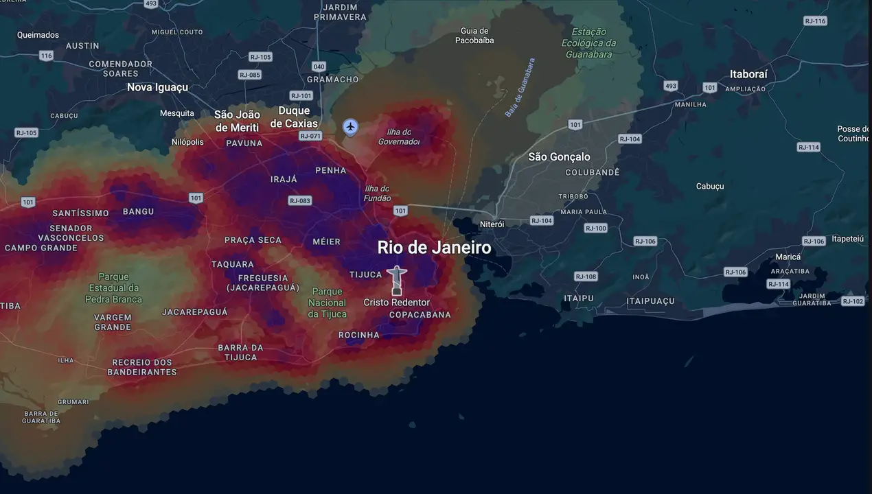 Mapa eleitoral de Eduardo Paes