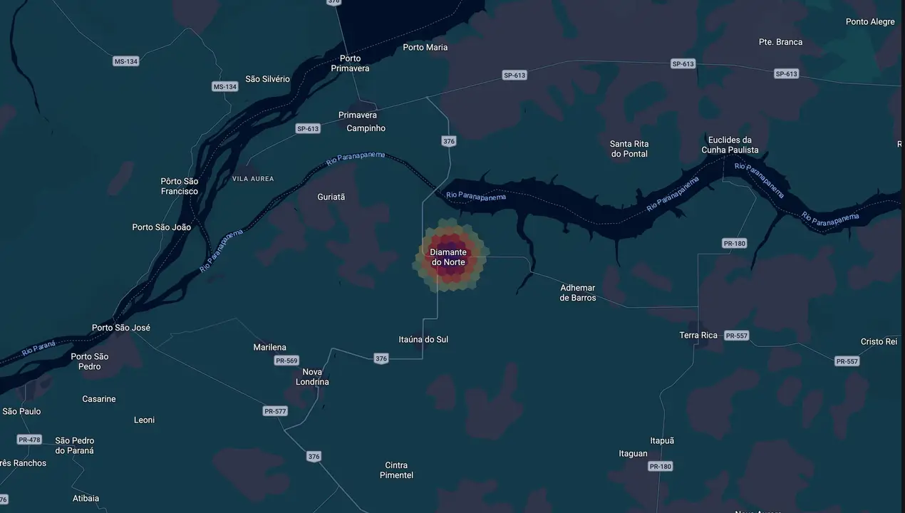 Mapa eleitoral de Eliel Correa