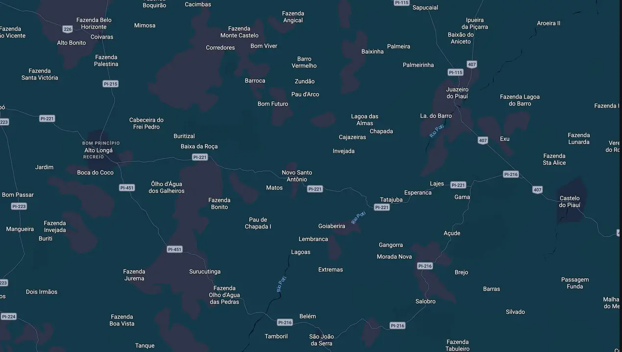 Mapa eleitoral de Elisa Paz
