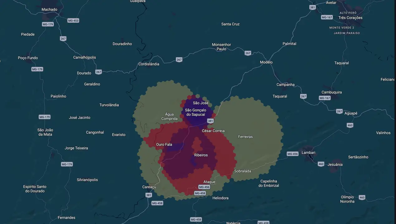 Mapa eleitoral de Eloi Radin