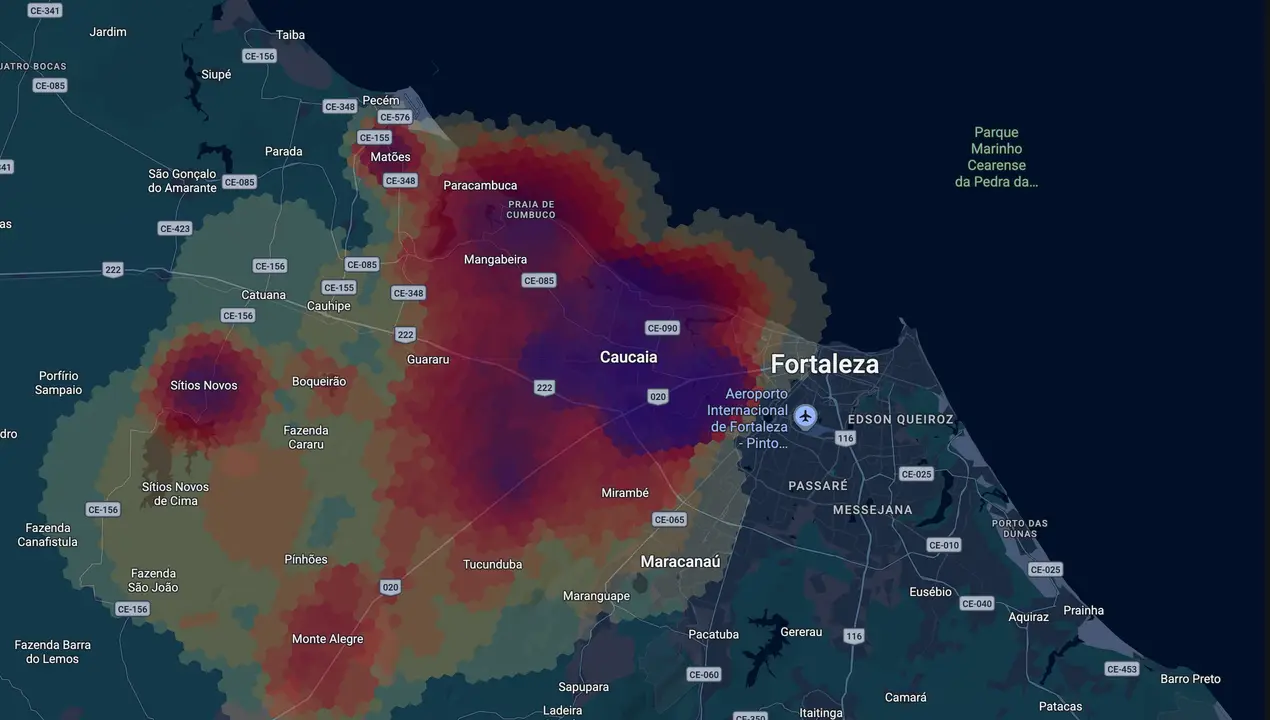 Mapa eleitoral de Emilia Pessoa