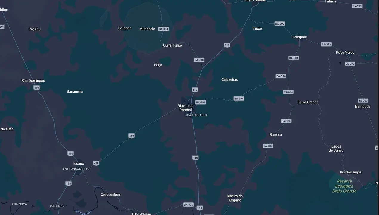 Mapa eleitoral de Eriksson Silva