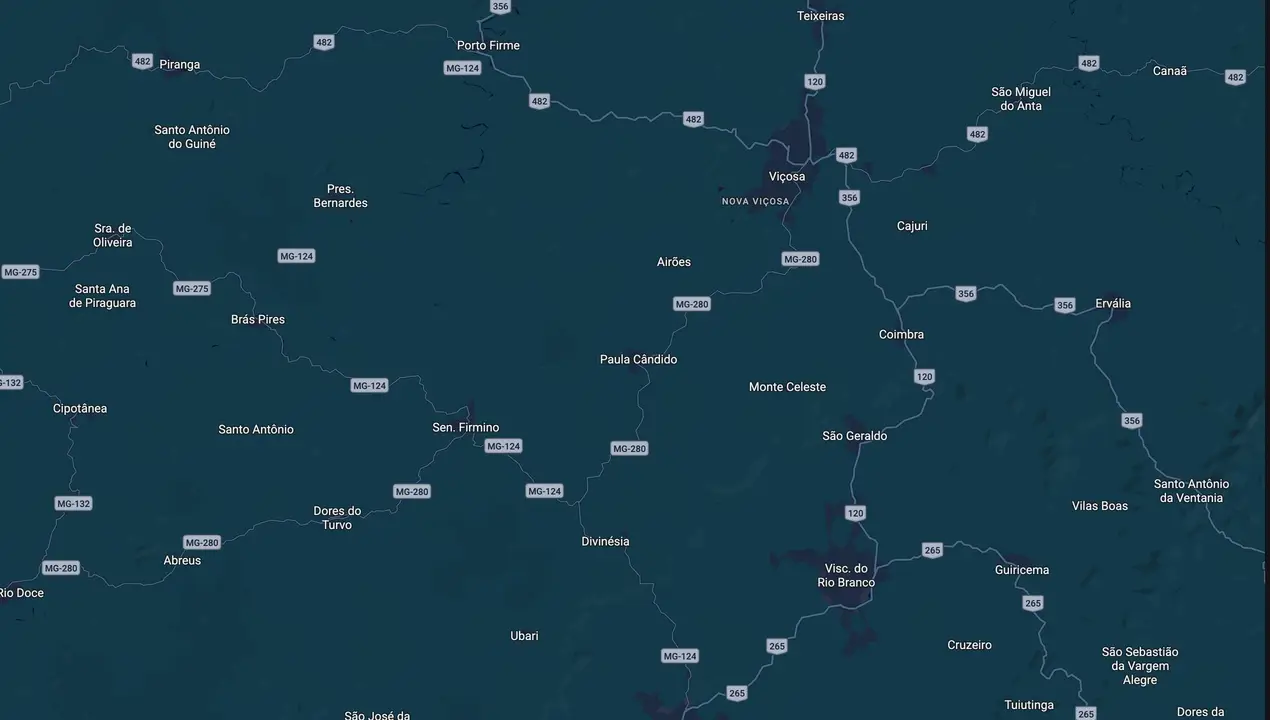 Mapa eleitoral de Everaldo