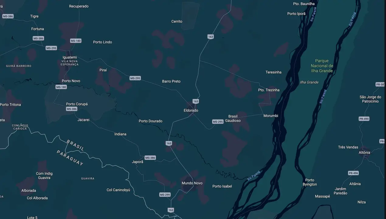 Mapa eleitoral de Fabiana