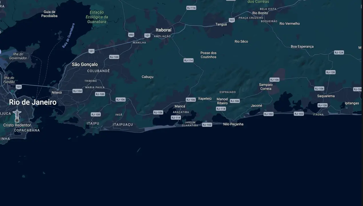 Mapa eleitoral de Fabiano Horta