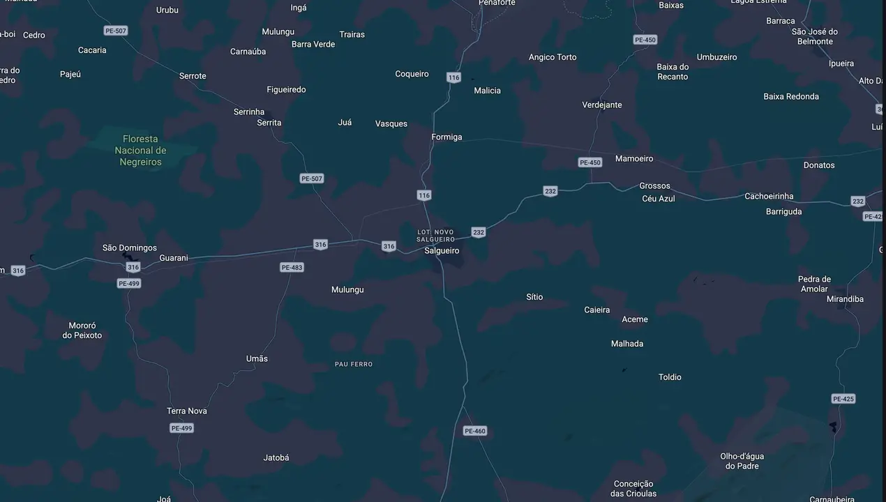 Mapa eleitoral de Fabinho