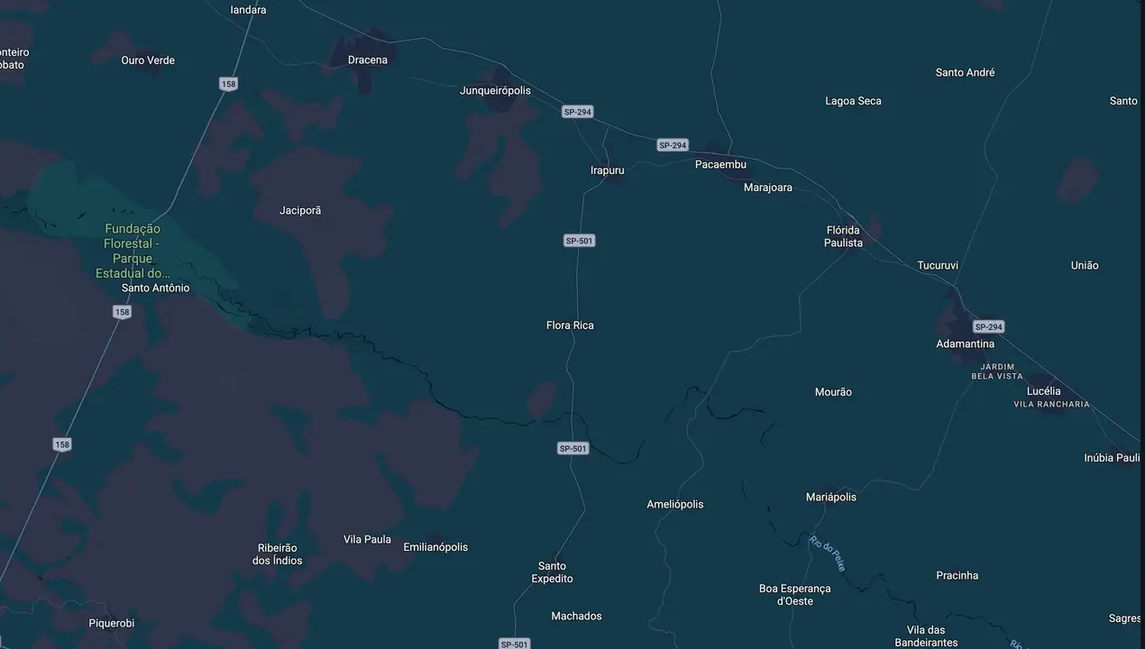 Mapa eleitoral de Fabinho