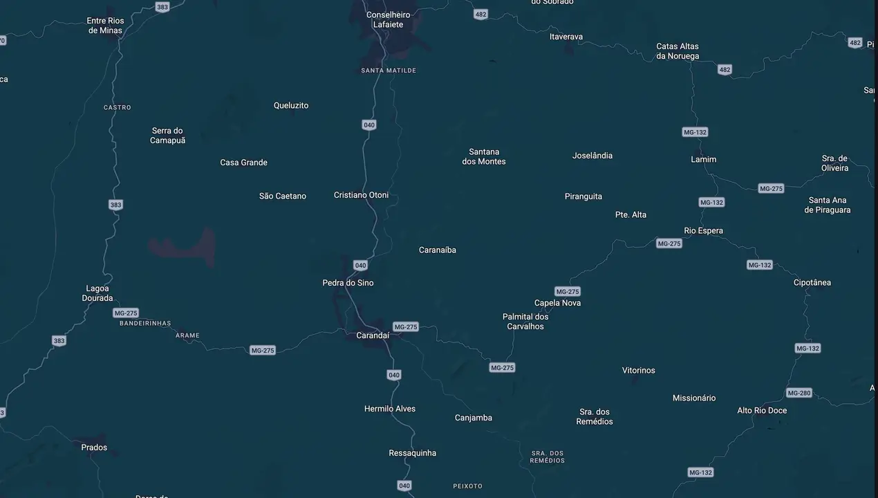 Mapa eleitoral de Fabinho