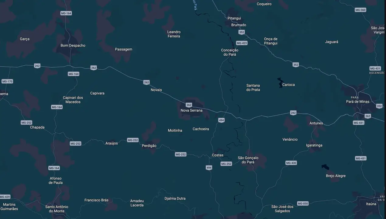 Mapa eleitoral de Fabio Avelar