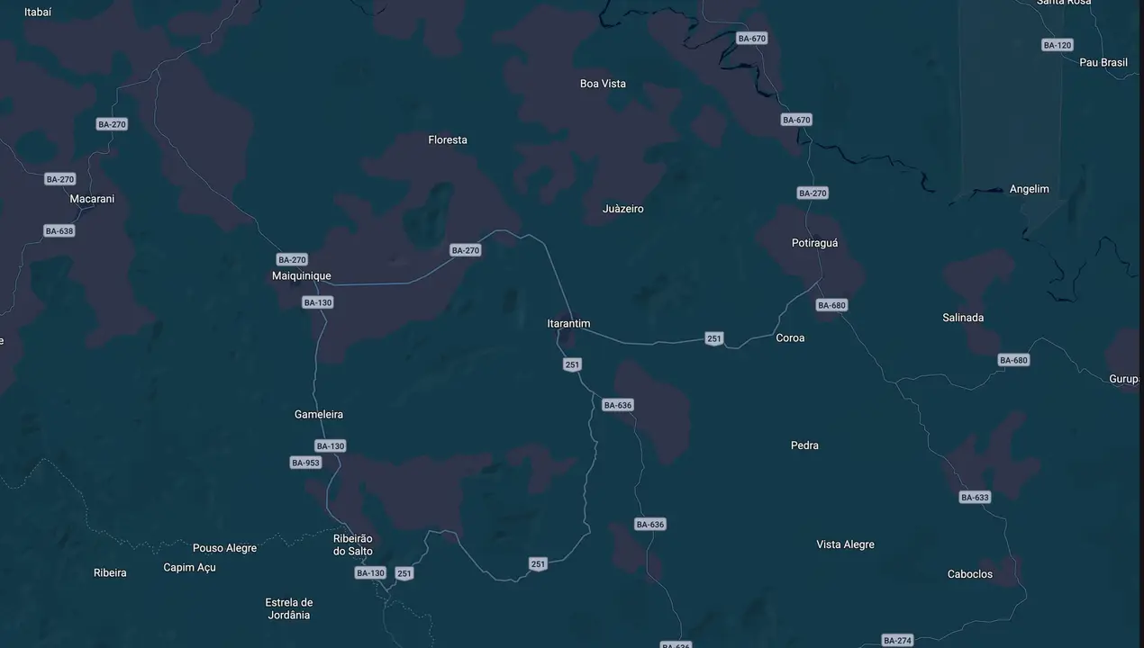 Mapa eleitoral de Fabio Gusmao