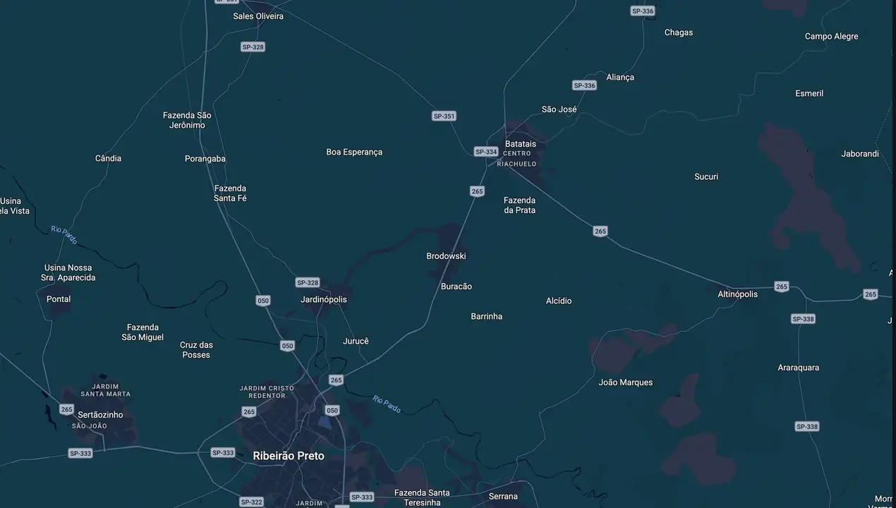 Mapa eleitoral de Fábio Severi