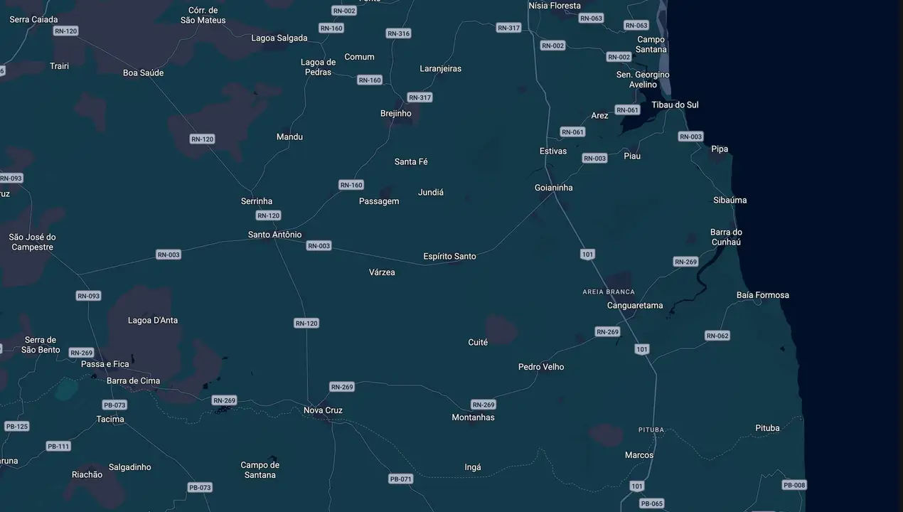 Mapa eleitoral de Fá de Rivaldinho