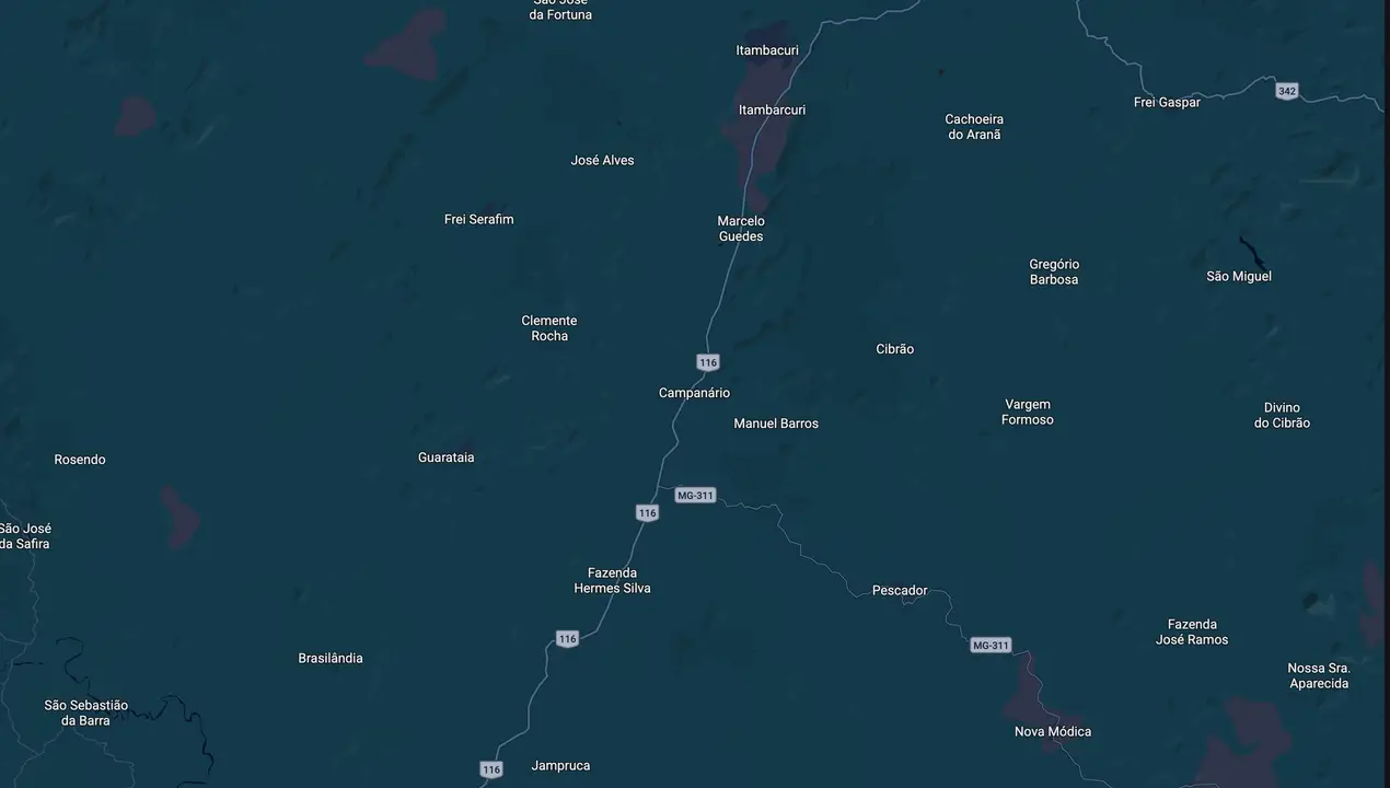 Mapa eleitoral de Fausto Duarte