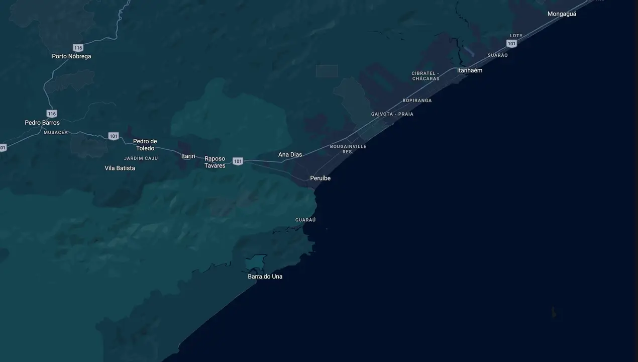 Mapa eleitoral de Felipe Bernardo