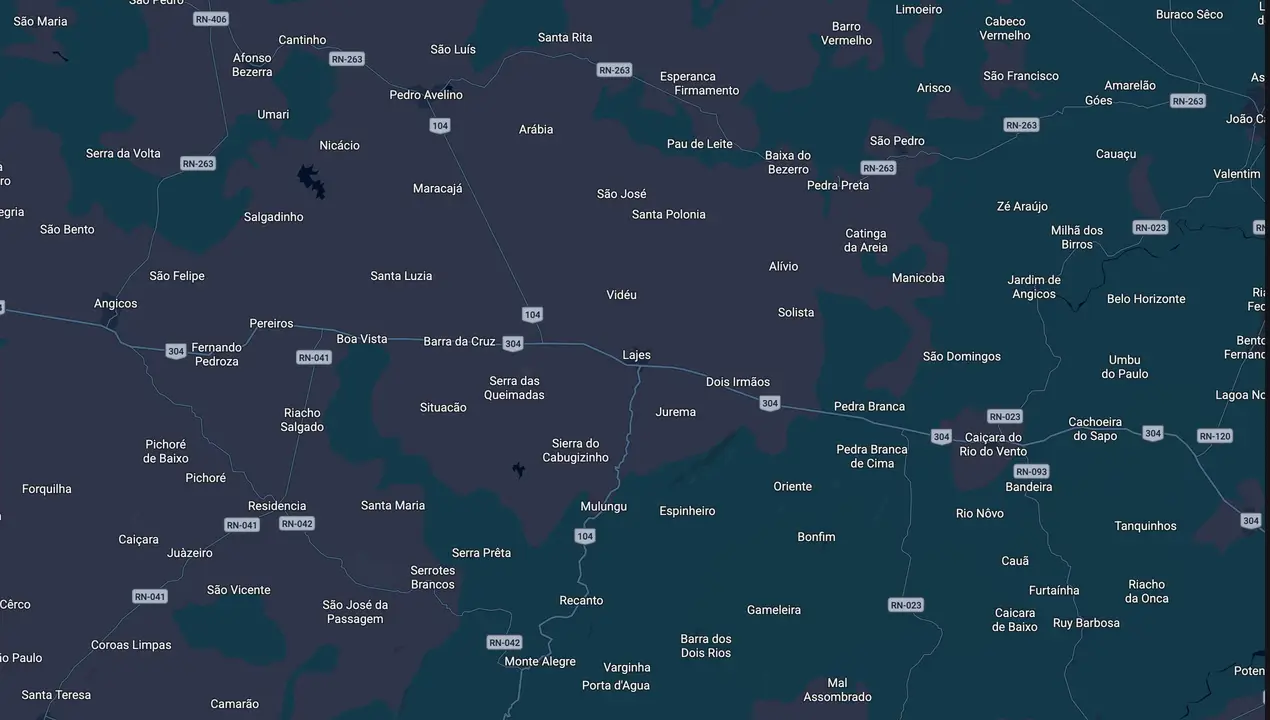 Mapa eleitoral de Felipe Menezes