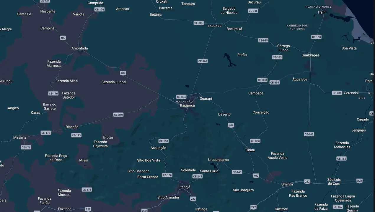 Mapa eleitoral de Felipe Pinheiro