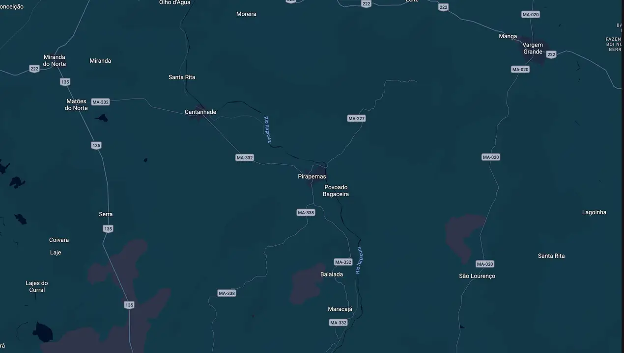 Mapa eleitoral de Fernando Cutrim