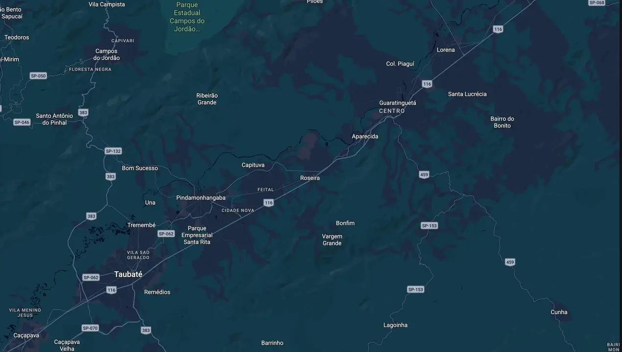 Mapa eleitoral de Fernando Siqueira