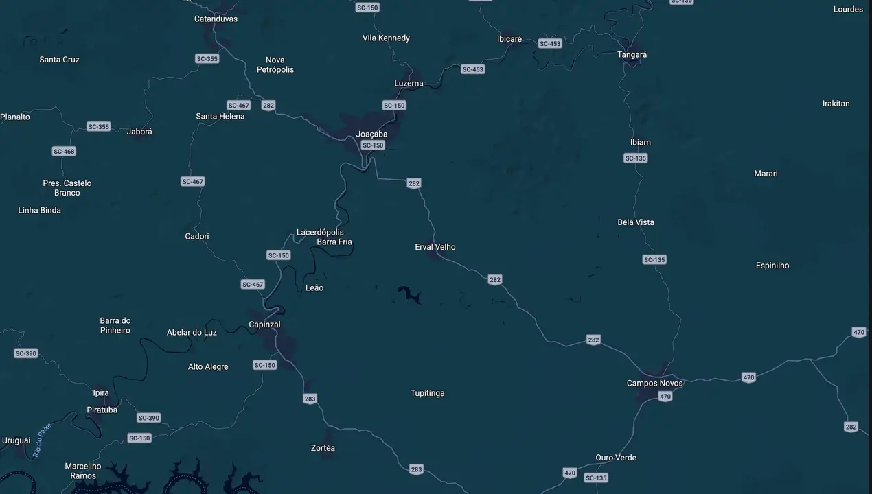 Mapa eleitoral de Flavia