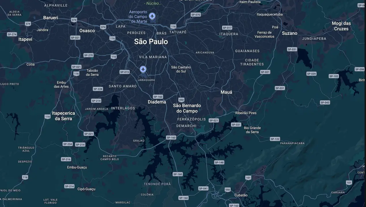 Mapa eleitoral de Flávia Morando