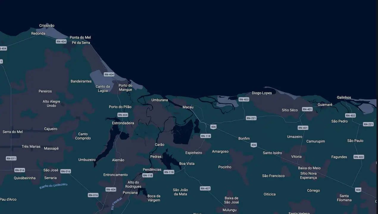 Mapa eleitoral de Flavinha Veras