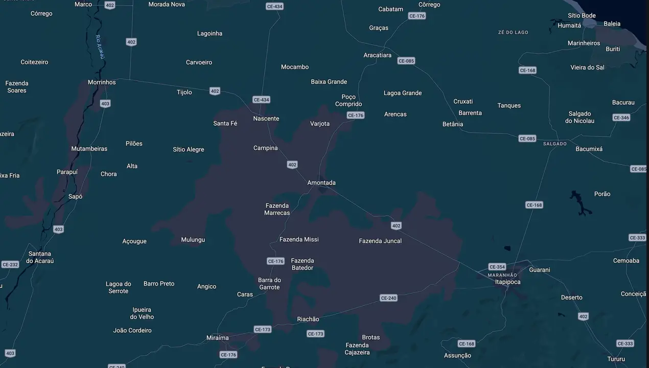 Mapa eleitoral de Flávio Filho