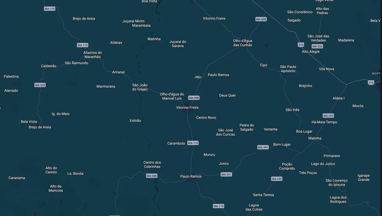 Mapa eleitoral de Fogoió