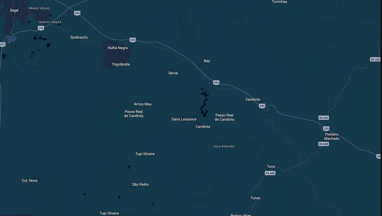 Mapa eleitoral de Luiz Carlos Folador