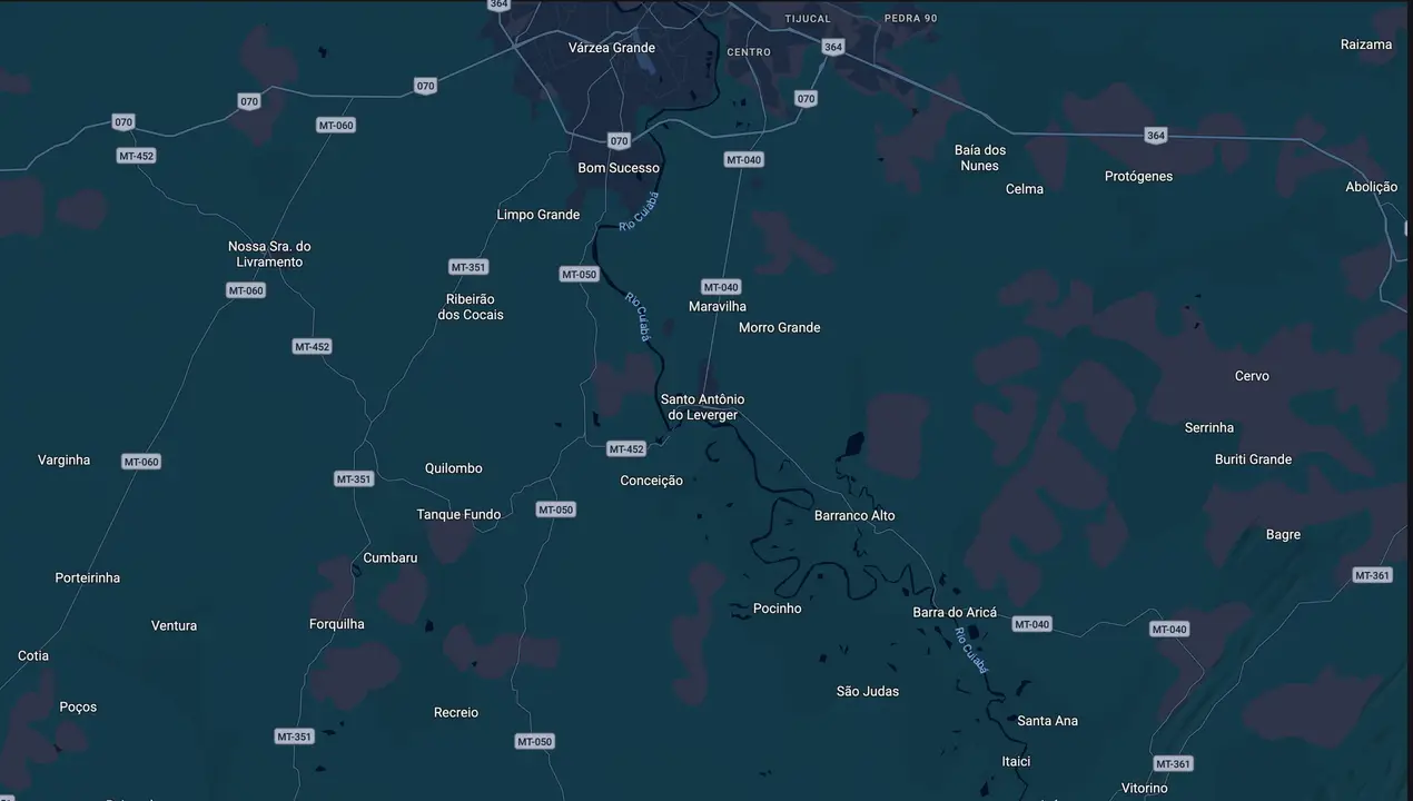 Mapa eleitoral de Francieli