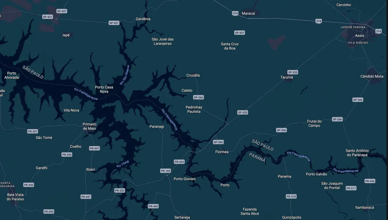 Mapa eleitoral de Freddie Nicolau
