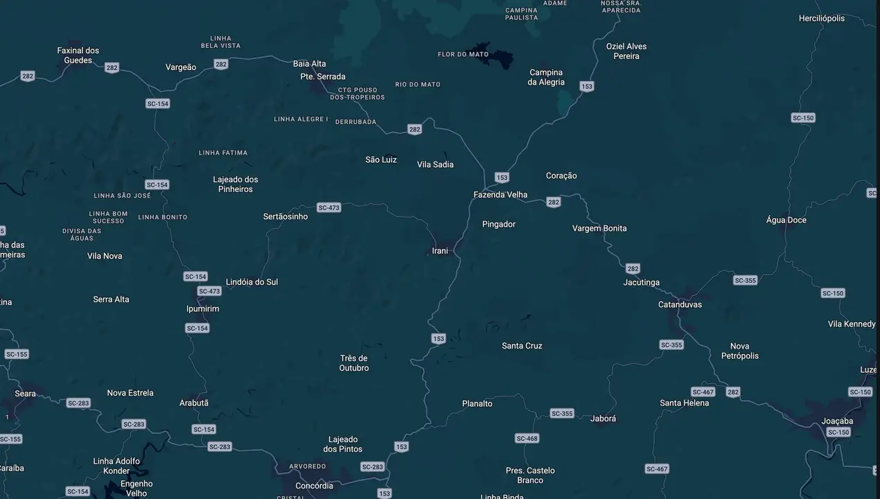 Mapa eleitoral de Fuminho