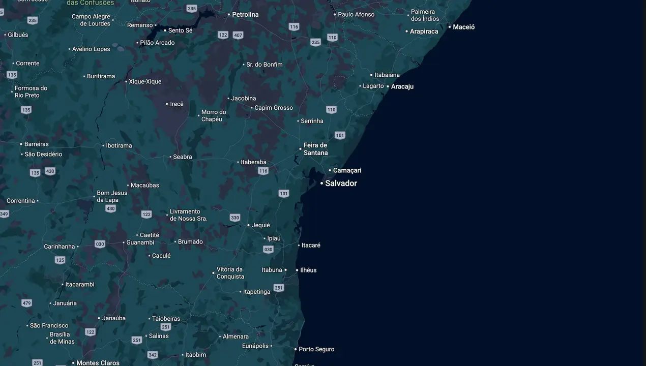 Mapa eleitoral de Gabriel Nunes