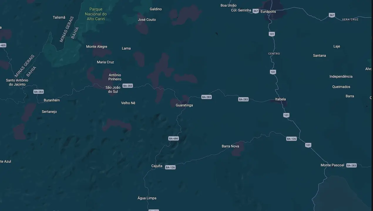 Mapa eleitoral de Gandhi