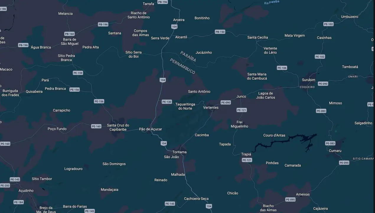 Mapa eleitoral de Gena Lins