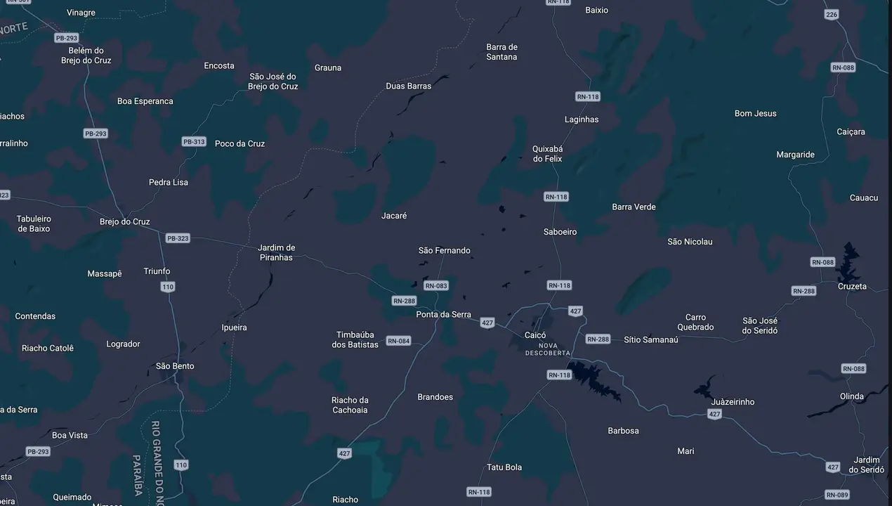 Mapa eleitoral de Genilson Maia