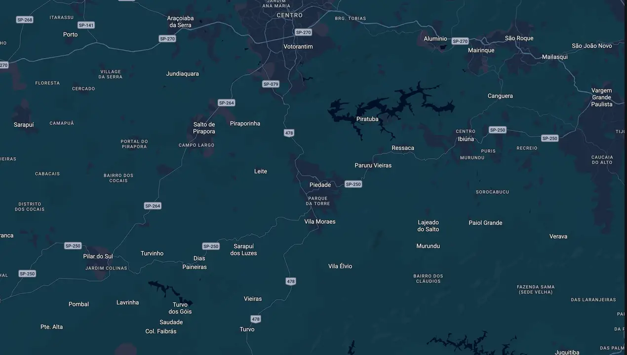 Mapa eleitoral de Geraldinho