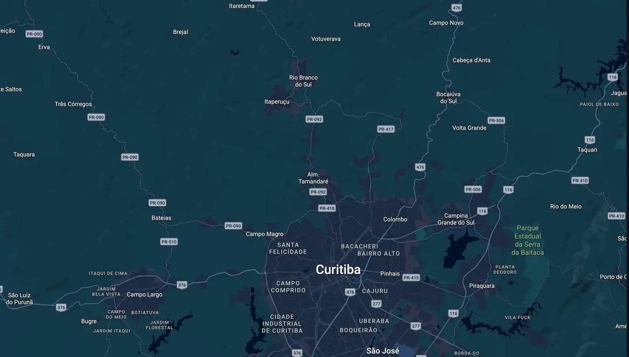 Mapa eleitoral de Gerson Colodel