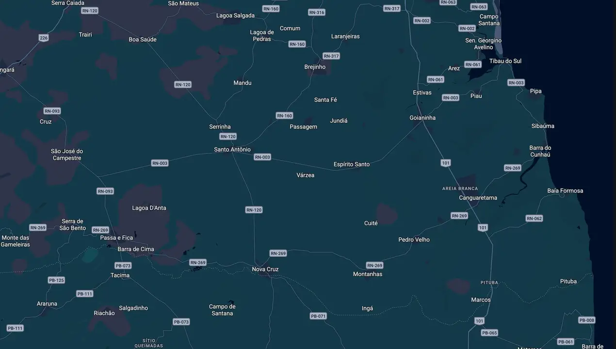 Mapa eleitoral de Getulio Ribeiro