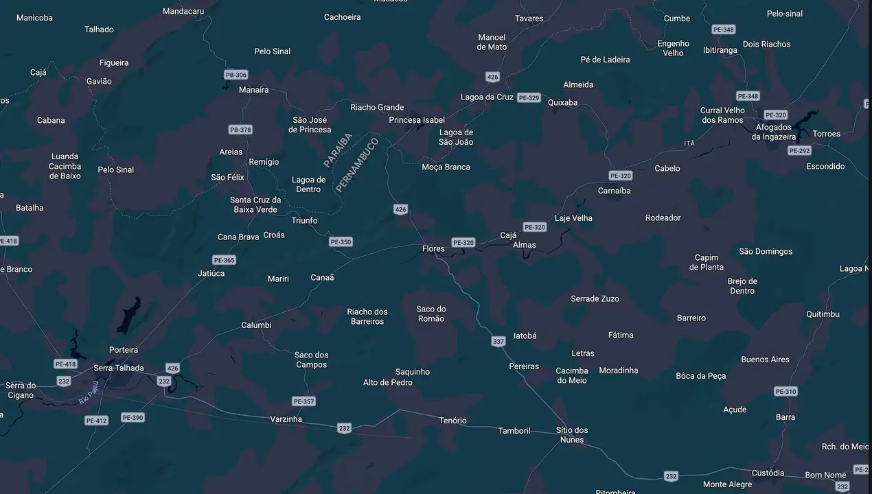 Mapa eleitoral de Gilberto Ribeiro