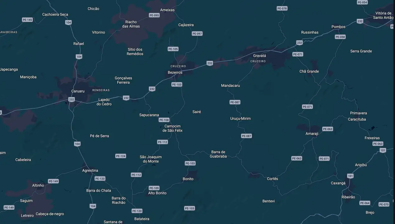 Mapa eleitoral de Gildo Dias
