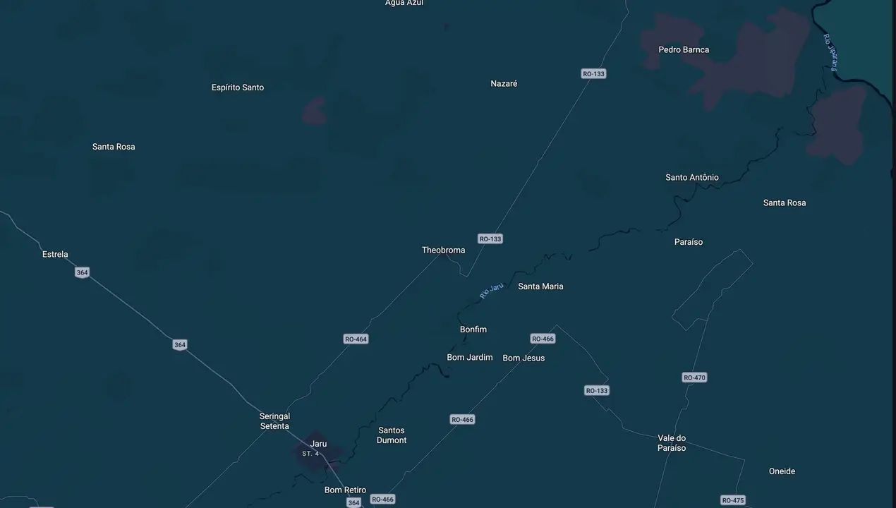 Mapa eleitoral de Gilliard Gomes