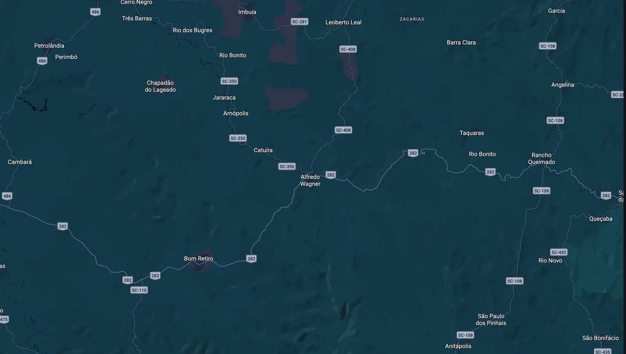 Mapa eleitoral de Gilmar Sani
