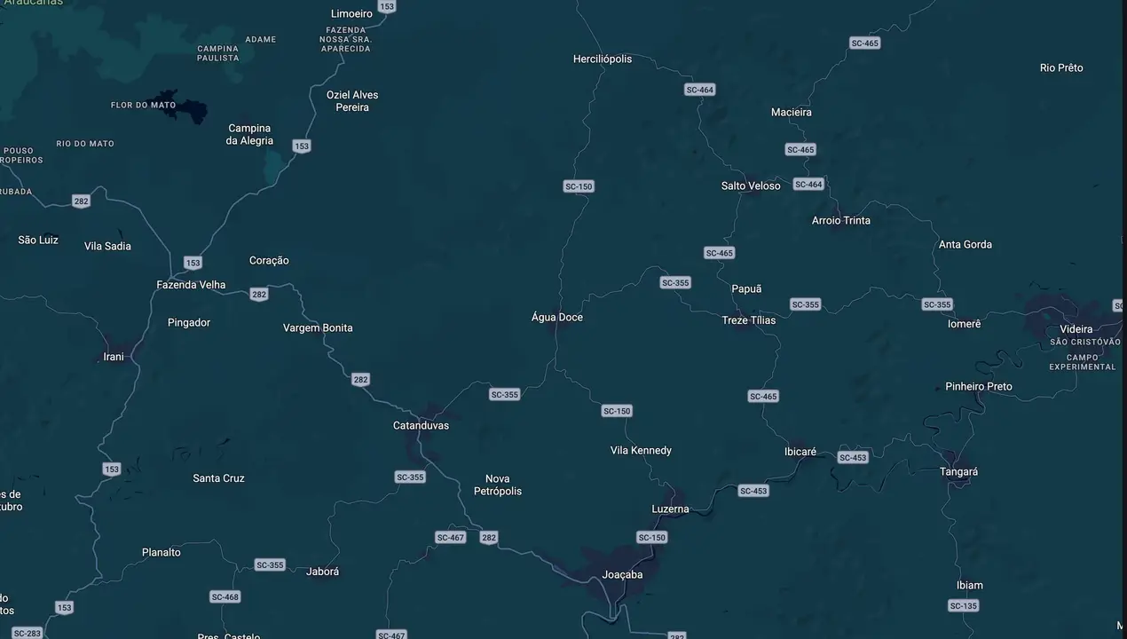 Mapa eleitoral de Giovani Brandalise