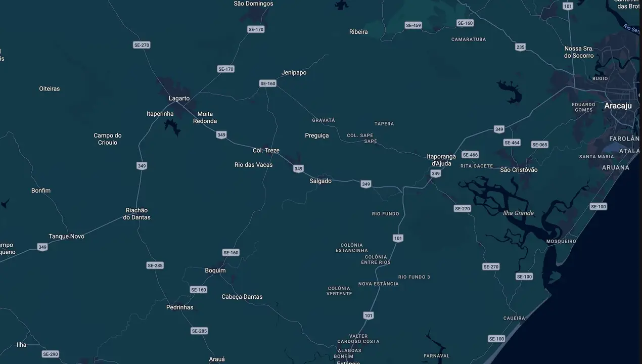 Mapa eleitoral de Givanildo Costa