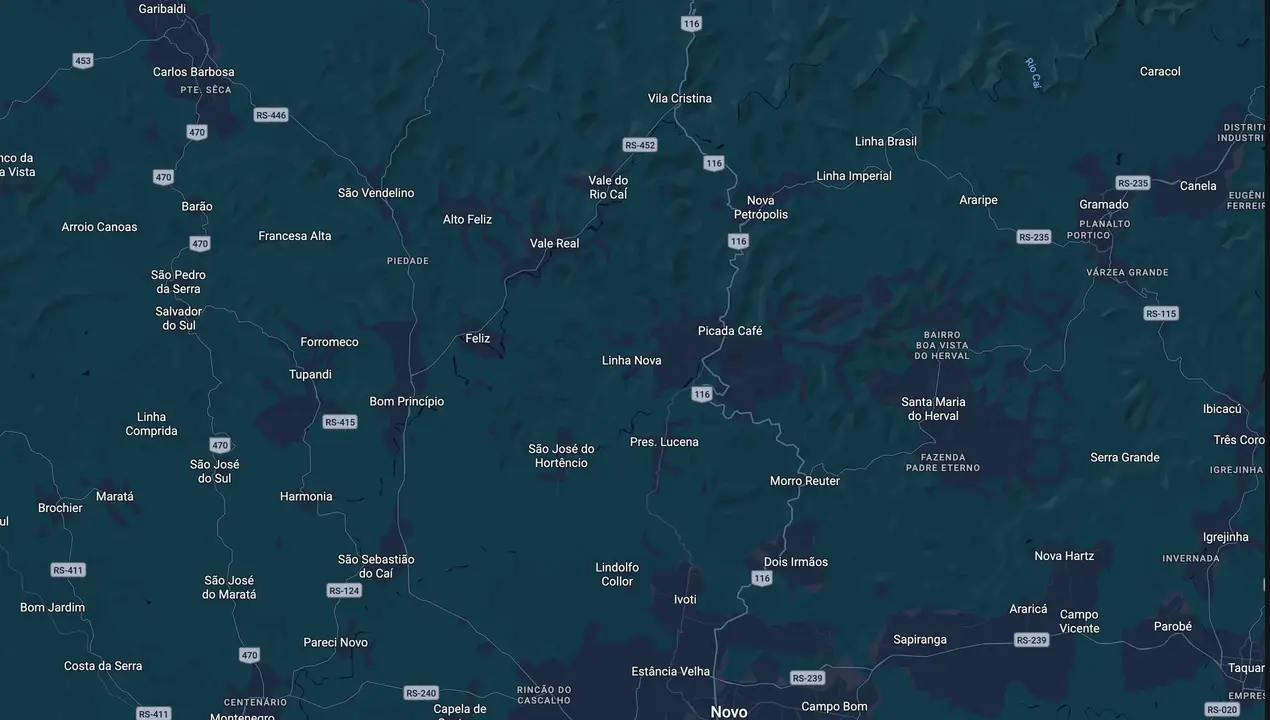 Mapa eleitoral de Guiomar Wingert