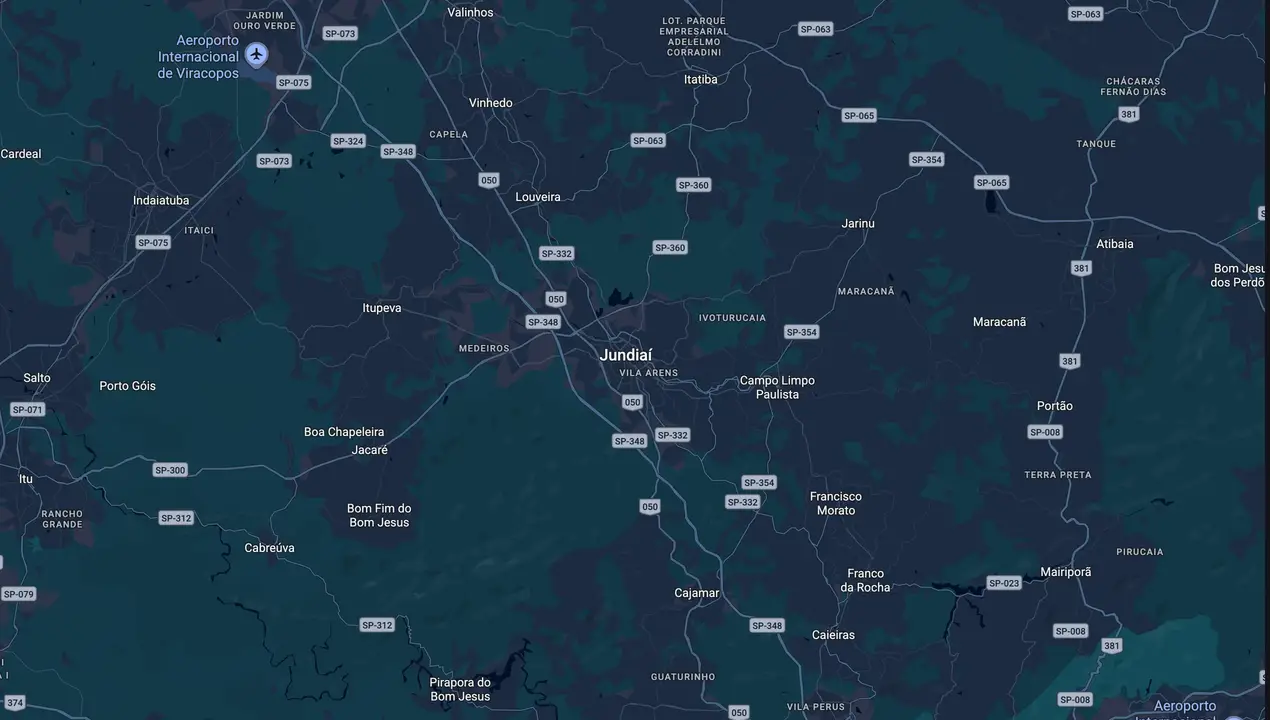 Mapa eleitoral de Gustavo Martinelli
