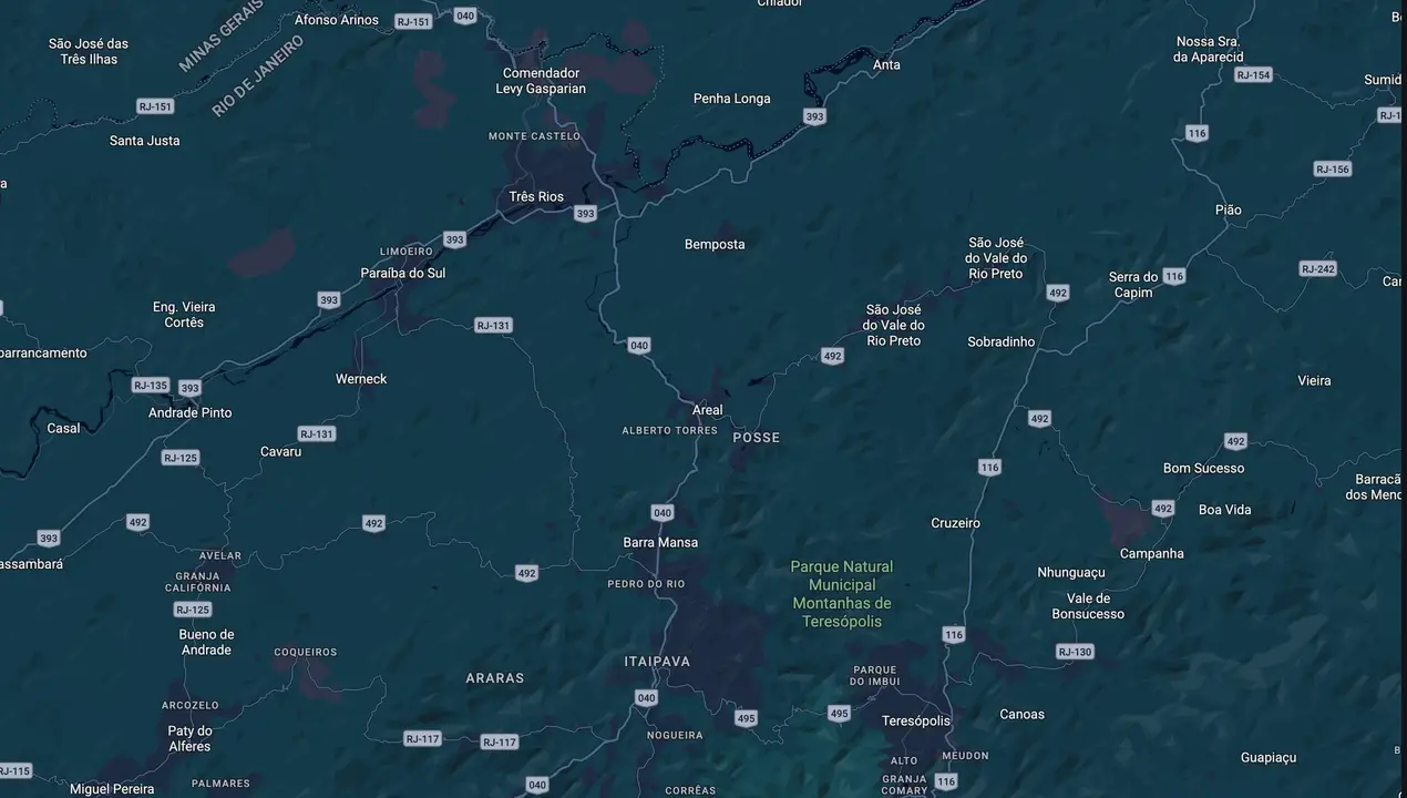 Mapa eleitoral de Gutinho Bernardes