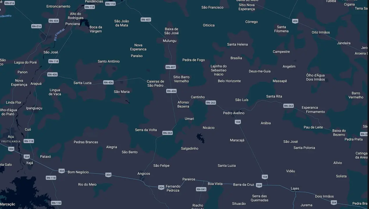 Mapa eleitoral de Haroldo de Jango